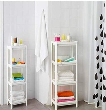 4 Tiers Rectangular Storage Rack